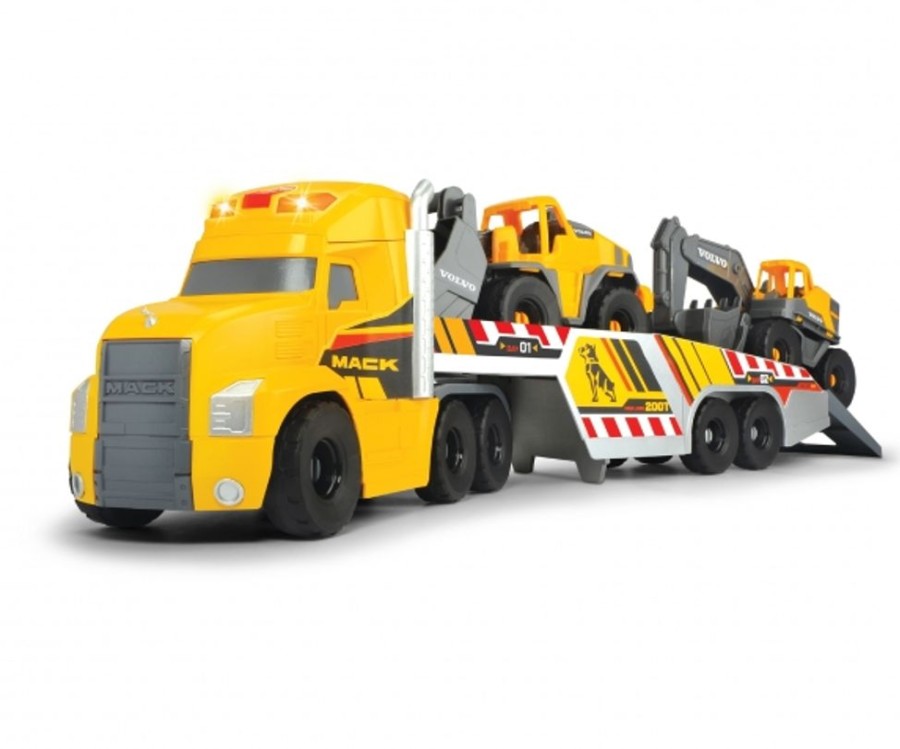 Toy Vehicles Dickie Toys | Mack/Volvo Heavy Loader Truck