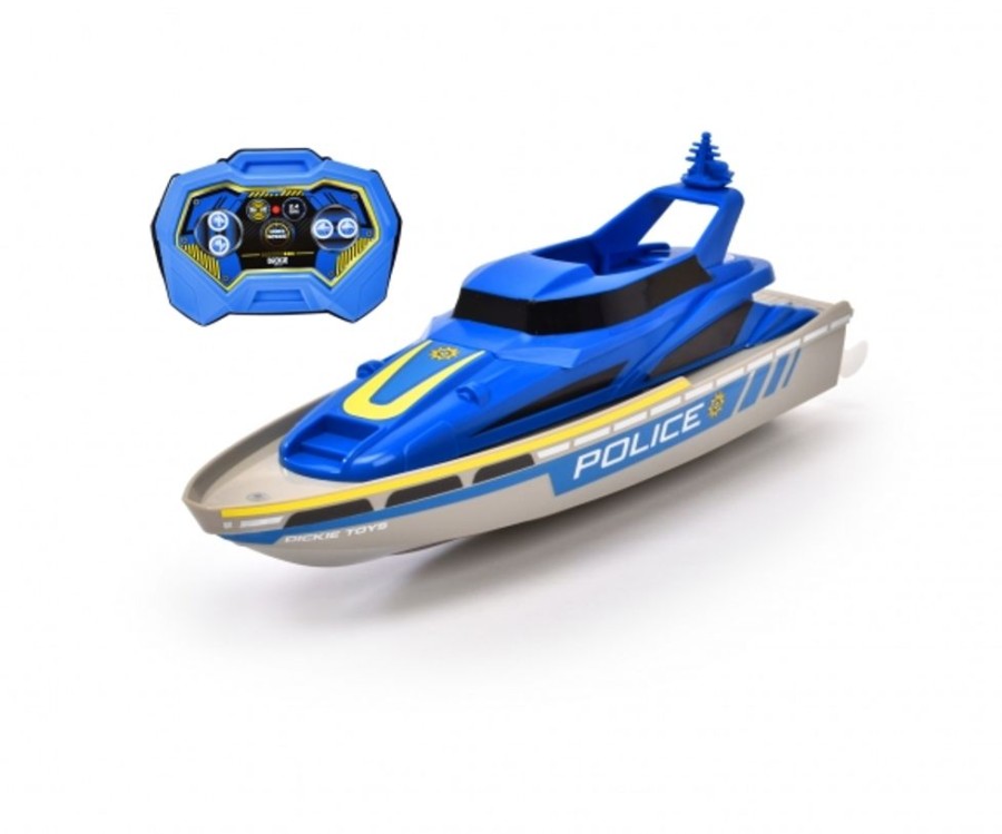 Remote-Controlled Vehicles Dickie Toys | Rc Police Boat, Rtr