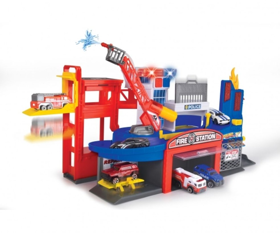 Toy Vehicles Dickie Toys | Fire & Rescue Playset