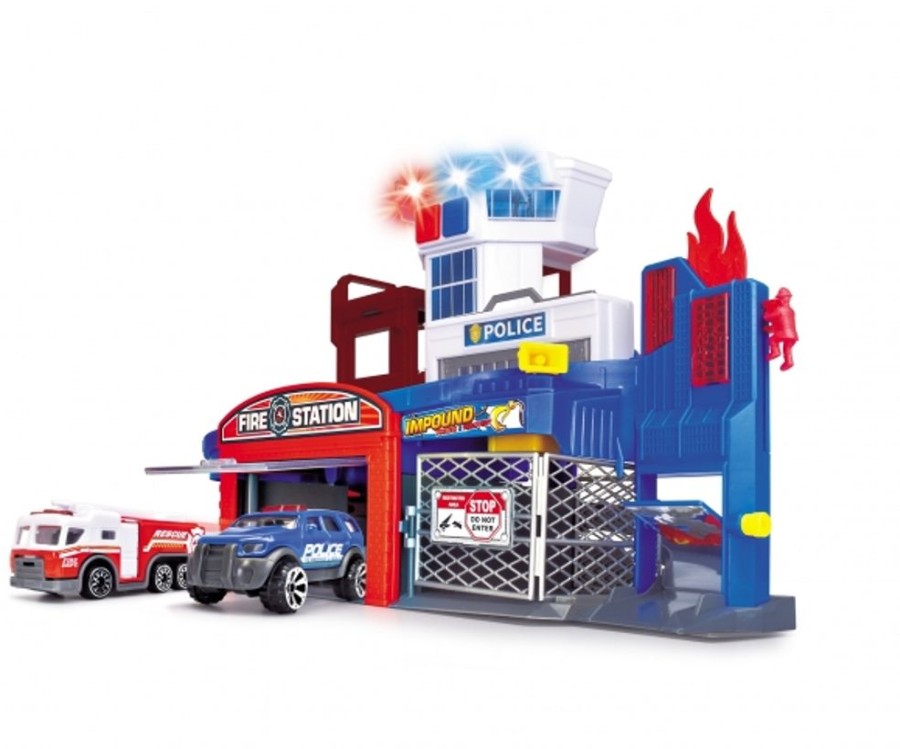 Toy Vehicles Dickie Toys | Fire & Rescue Playset