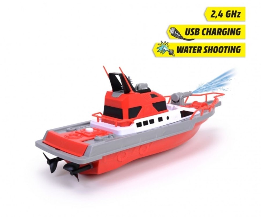 Remote-Controlled Vehicles Dickie Toys | Rc Fire Boat, Rtr