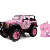 Remote-Controlled Vehicles Dickie Toys | Rc Pink Driverz Jeep Wrangler