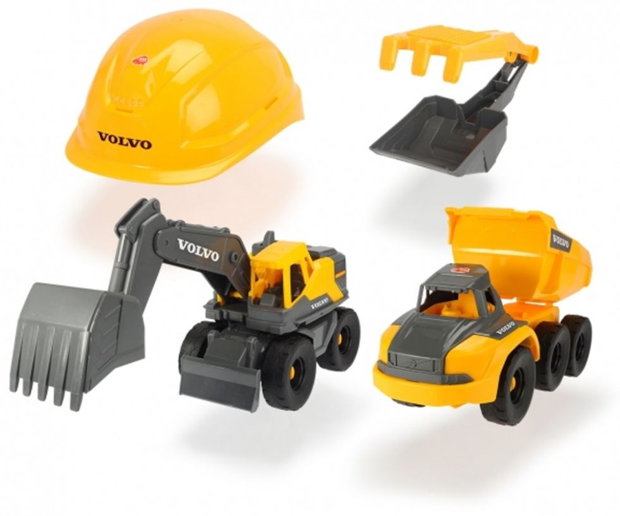 Toy Vehicles Dickie Toys | Volvo Construction Playset