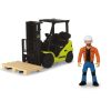 Toy Vehicles Dickie Toys | Clark Forklift